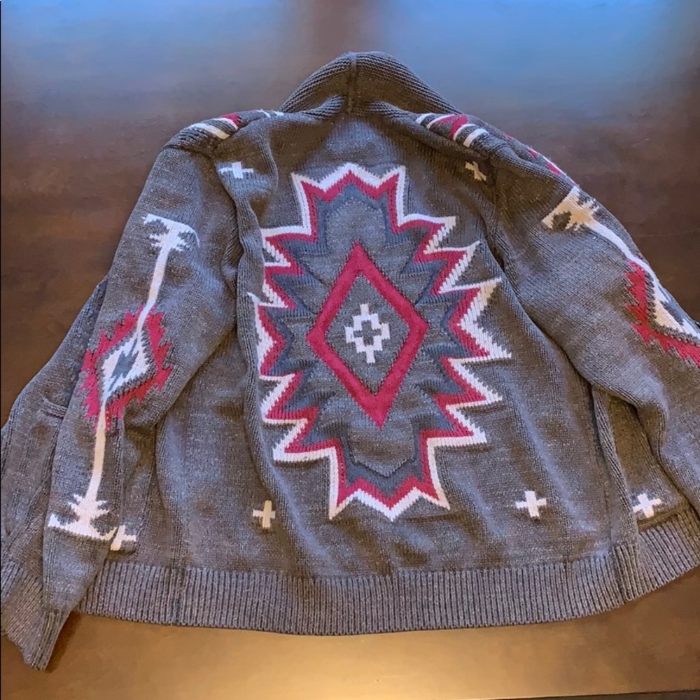 Lucky Brand Aztec Cardigan